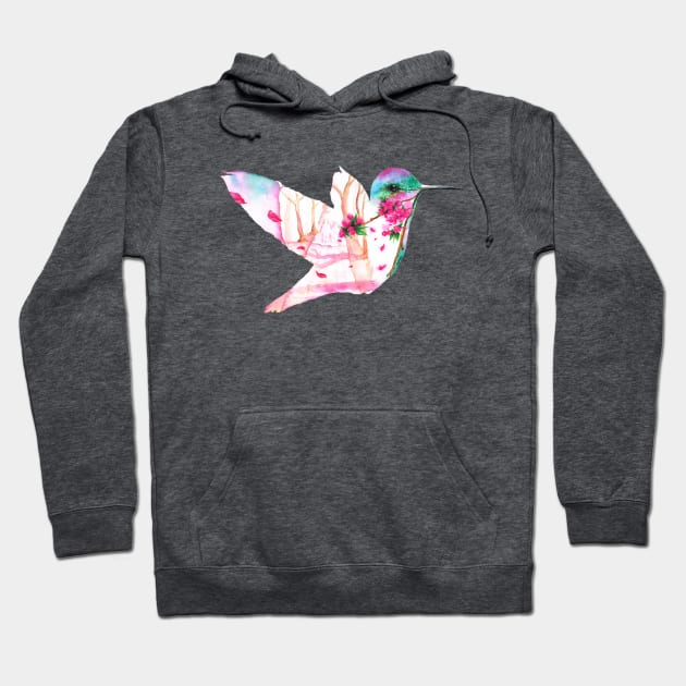 The Hummingbird Hoodie by hettys_art